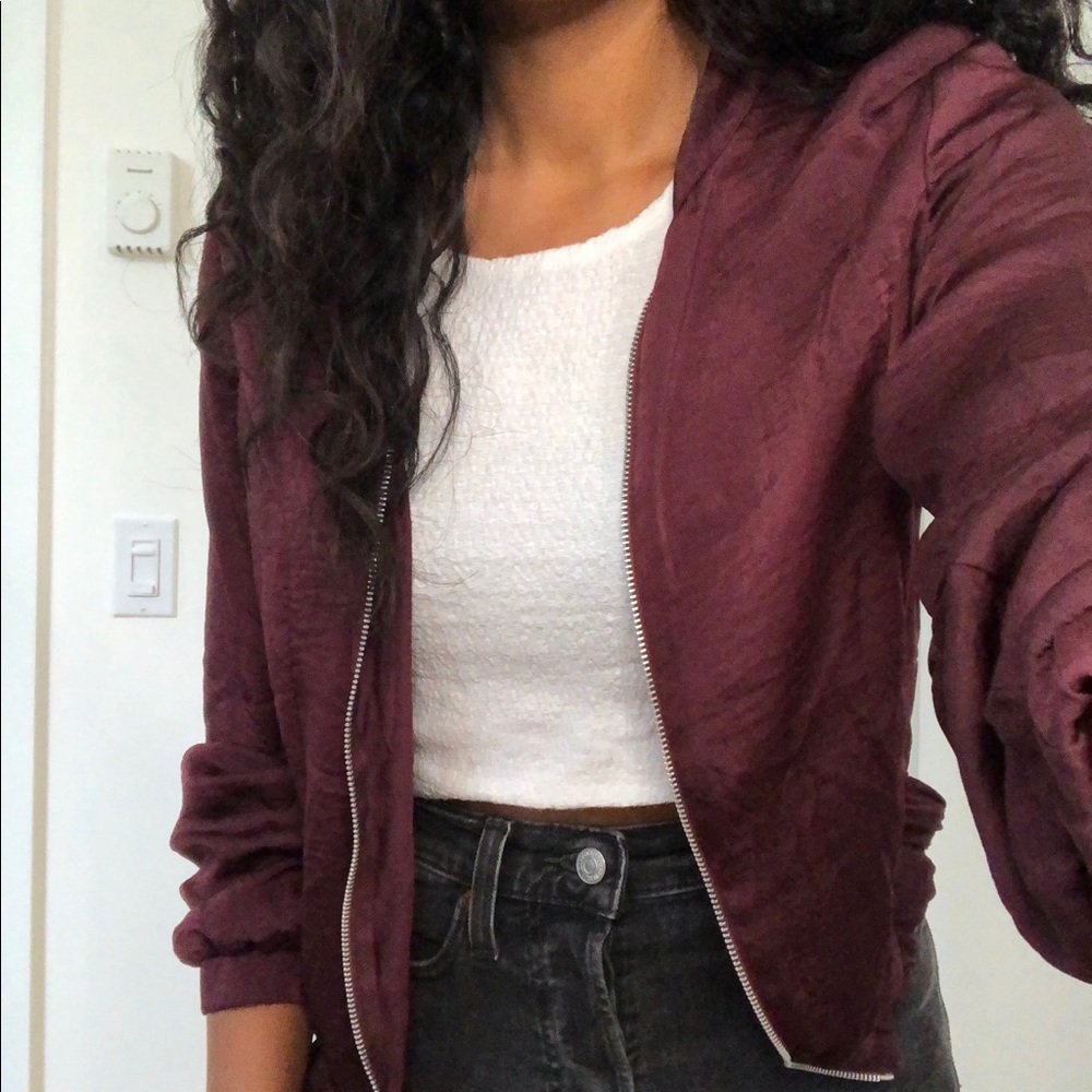 Burgundy Vest